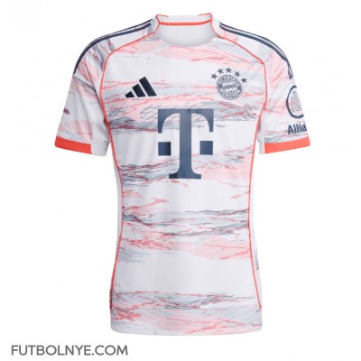 Camiseta Bayern Munich Michael Olise #17 Visitante Equipación 2025-26 manga corta Camiseta Bayern Munich Michael Olise #17 Visitante Equipación 2025-26 manga corta